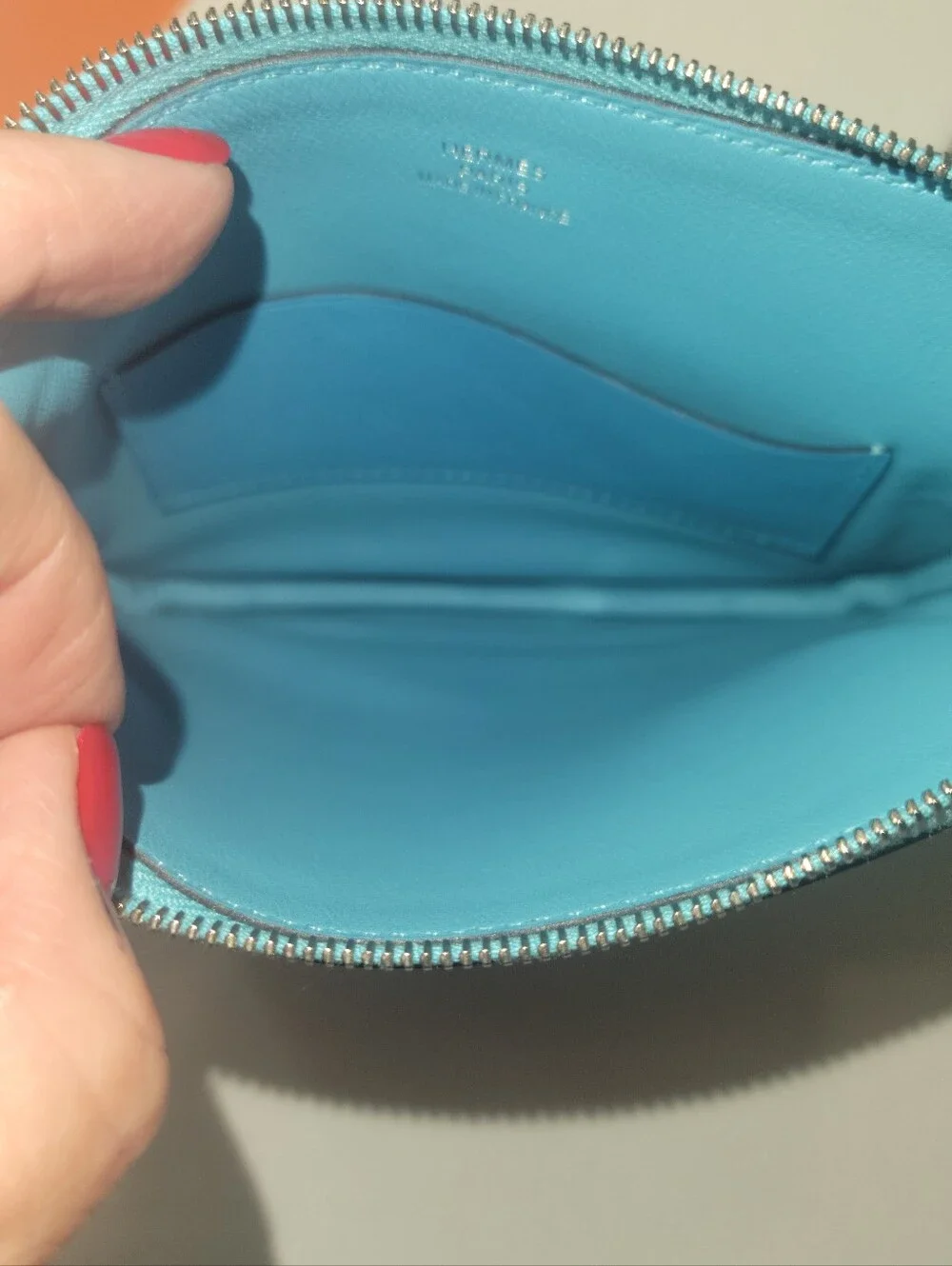 Hermès Authentic Carre Pouch